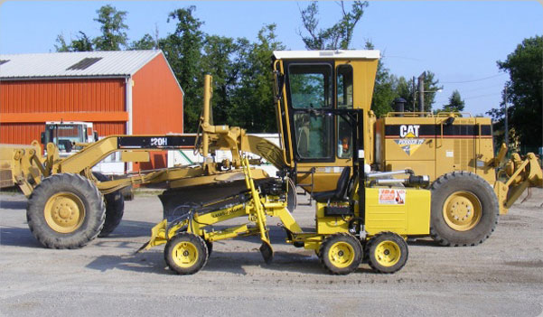 Laser Grader out-performs larger machines