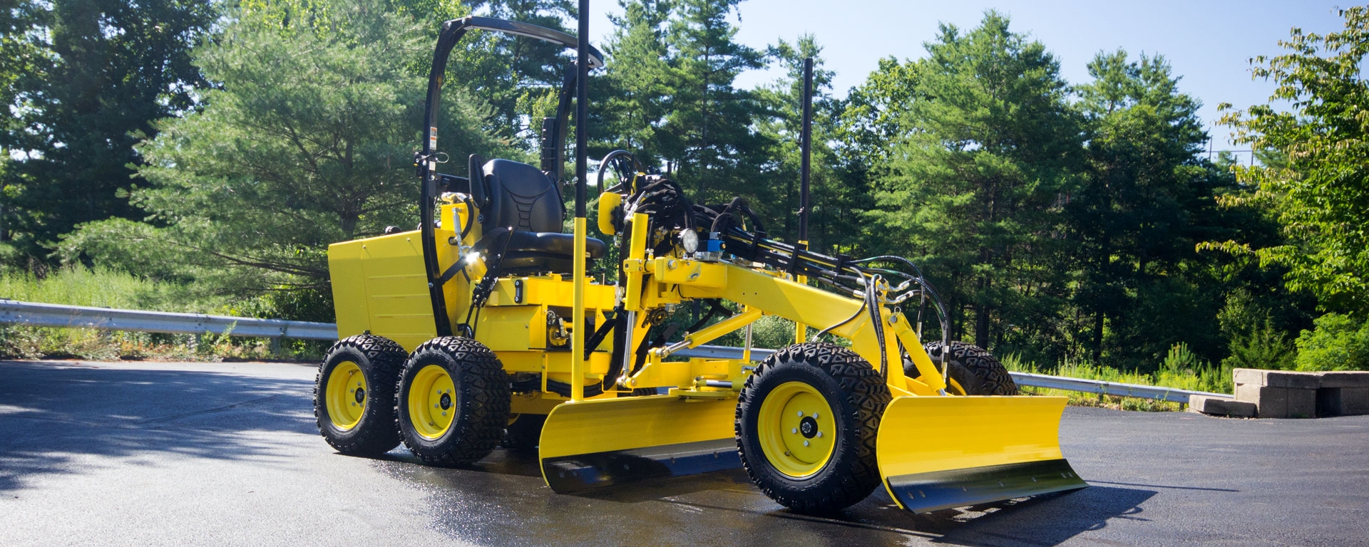 Laser Grader Angled Profile